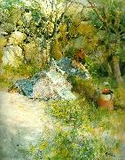 Carl Larsson salitude china oil painting artist